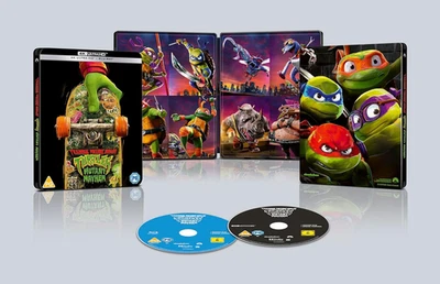Teenage Mutant Ninja Turtles: Mutant Mayhem 4K UHD Steelbook [Blu-Ray] [Region a - Imagen 1 de 4