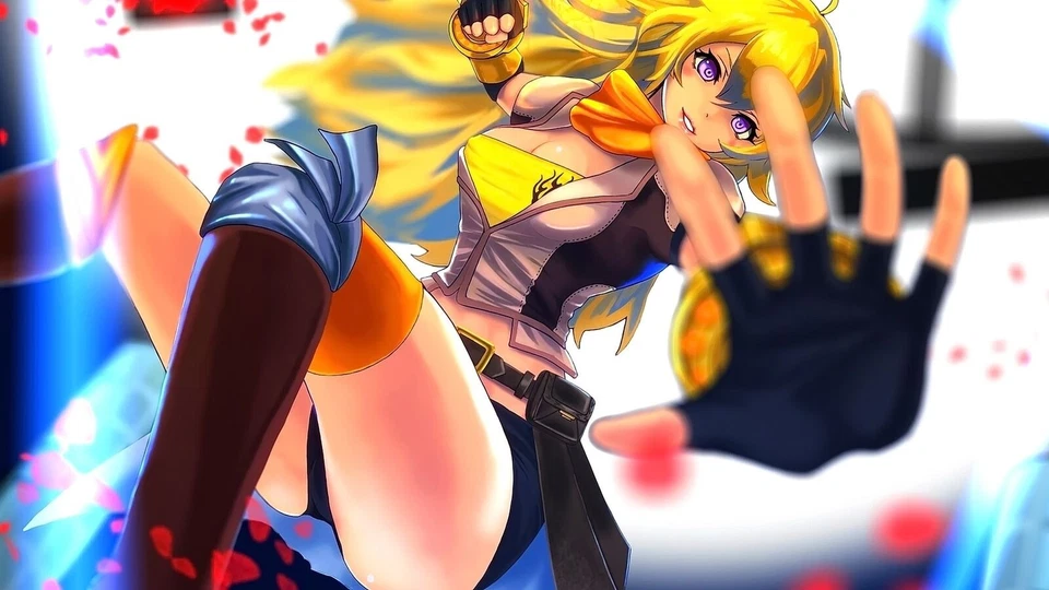 Anime anime rwby yang xiao longo olhos loiros roxos tapete de jogo tapete de jogos jogo de mesa - Imagem 1 de 1