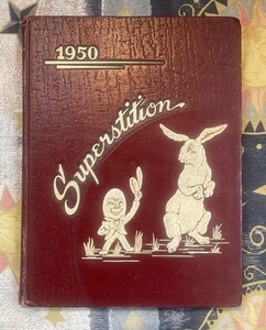 1950 MESA HIGH SCHOOL Yearbook Arizona AZ Superstition H.S. Annual '50 (READ) - Picture 1 of 23