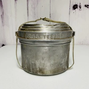 Vintage 4 Piece SIGG TOURIST Camp Cook Set Camping Hiking Backpacking - Picture 1 of 7
