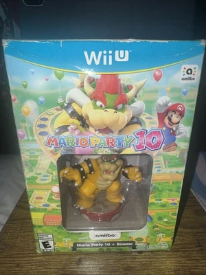 Mario Party 10 + Bowser Amiibo (Nintendo Wii U) - Image 1 of 3