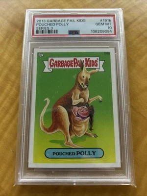2013 GARBAGE PAIL KIDS SERIES 3 #191b POUCHED POLLY  PSA 10 GEM MINT LOW POP - Image 1 of 2