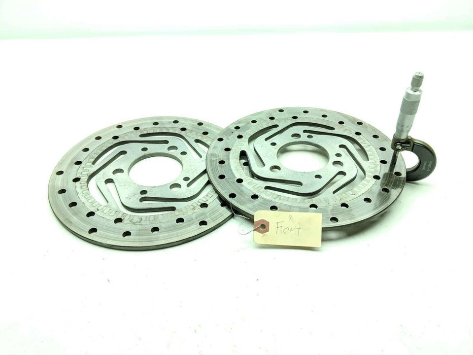 09 Can Am Spyder GS 990 rueda delantera rotor de freno de disco Foto 1 de 4