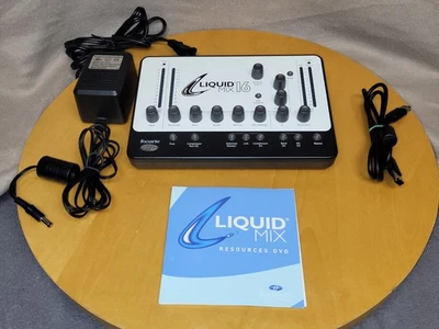 FocusRite Liquid Mix 16 Compression EQ Emulation Firewire Mixer W/Power/CD+Cable - Image 1 of 4