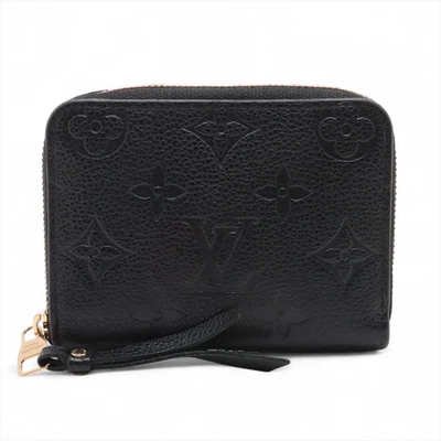 Louis Vuitton Empreinte Zippy Portamonete M60574 Noir Portamonete RFID reattivo - Immagine 1 di 4