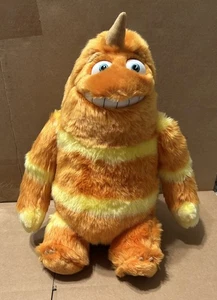 DISNEY STORE Monsters Inc George Sanderson Orange Plush 15" Boo's Sock Pixar - Picture 1 of 9
