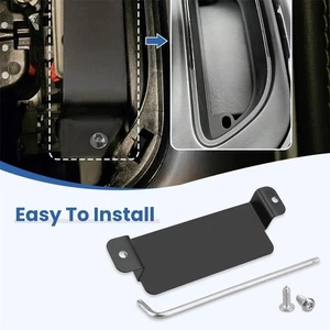 Anti-theft Steel Neutral Release Strap Cover Plate For Dodge Charger 2015-2023 - Picture 1 of 6