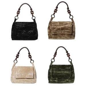 Women Handbag Large Capacity Underarm Bag Armpit Bag Chinese Style Shoulder Bag - Picture 1 of 12