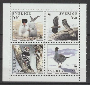 SUECIA 1994 WWF SG 1758/1761 MNH - Imagen 1 de 1
