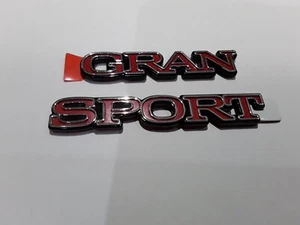 Gran Sport Car Emblem Front Rear Fender Autobody Exterior Chevrolet Repair Chevy - Foto 1 di 2