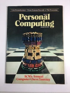 Personal Computing magazine March 1979-vintage computer coding, Chess Ads - Imagen 1 de 3