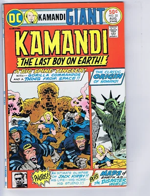 Kamandi, The Last Boy on Earth #32 DC 1975 Jack Kirby Bio/Art - Image 1 of 3
