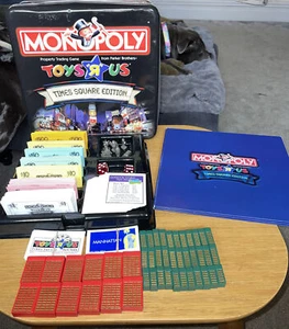 Parker Bros Geographic Monopoly Monopoly - Toys 'R' Us Times Square Ed VG - Picture 1 of 8