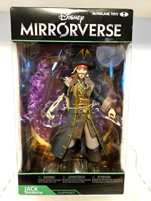 Figura de acción Disney Mirrorverse Jack Sparrow 7 pulgadas Juguetes McFarlane nuevos Foto 1 de 4