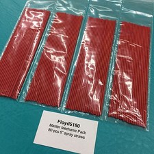 80 LPS WD40 Little Red Straw 6 " Spray Can Nozzle tip Rust Oil Nozzel