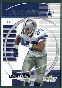 2003 Score The Franchise Emmitt Smith #TF-9 HOF
