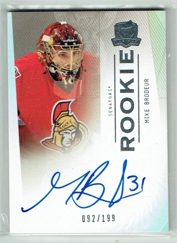 09-10 UD Upper Deck The Cup  Mike Brodeur  /199  Rookie  Auto - Image 1 of 1