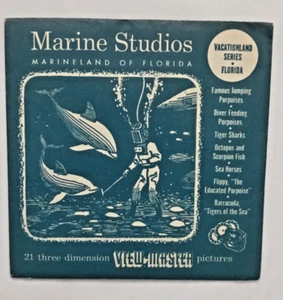 Marine Studios View Master S3D Packet 1955 - Picture 1 of 2