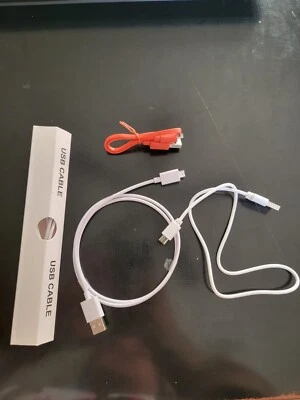 🔥Micro USB LOT of 4 various lengths - Imagem 1 de 4