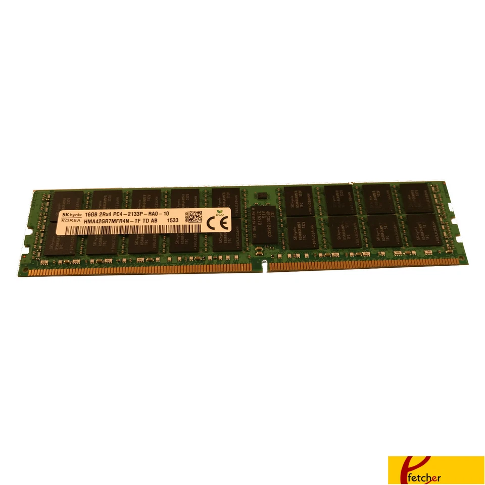 J9P83AA 16GB DDR4 2133MHz PC4-17000 ECC Registered Memory for HP Z440 Z640 Z840 - Image 1 of 1