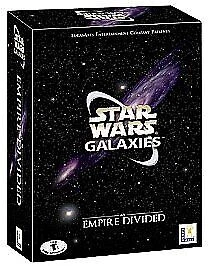 Star Wars Galaxies: An Empire Divided (PC, 2003) Box Complete W/Sealed Game - Image 1 of 1