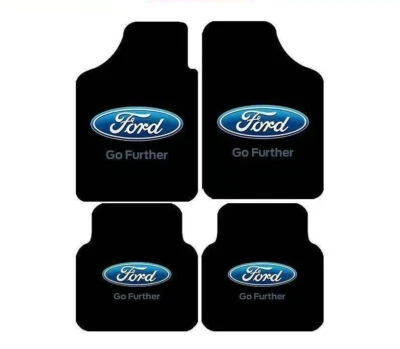 4PCS For Ford All Series Car Floor Mats Auto Carpets Liner Anti-Slip Universal Foto 1 de 4