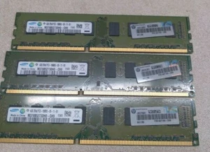 Samsung M378B5273DH0-CH9 12GB (3x4GB) PC3-10600 (DDR3-1333) Memory - Picture 1 of 3