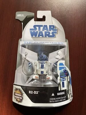 Hasbro Star Wars The Clone Wars 3.75" R2-D2 Action Figure No. 8 Hidden Gadgets!! - Image 1 of 4