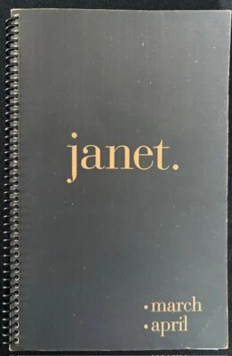 Janet Jackson-March/April 1994-Roadies Tour Itinerary - Image 1 of 2
