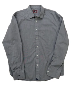 Untuckit Shirt Men Large Gray Button Up Casual Dress - Picture 1 of 5