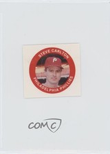 1984 Fun Foods Buttons Paper Proofs Steve Carlton #30 HOF