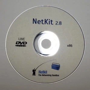 NetKit 2.8 Live/Install DVD-ROM - Network Emulation - Picture 1 of 10