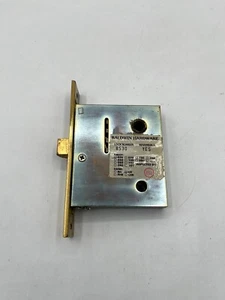 Baldwin 8530 Small Case Mortise Lock Brass for Left Handed Estates Knob by Knob - Picture 1 of 3
