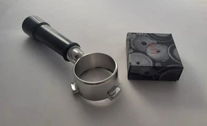 Portafiltro Sage/Breville 54 mm sin fondo/desnudo y base de precisión IMS Competizione - Imagen 1 de 13