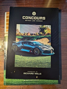2024 Las Vegas WYNN CONCOURS d' ELEGANCE Official Program (NEW) RARE 90 Pages - Picture 1 of 4