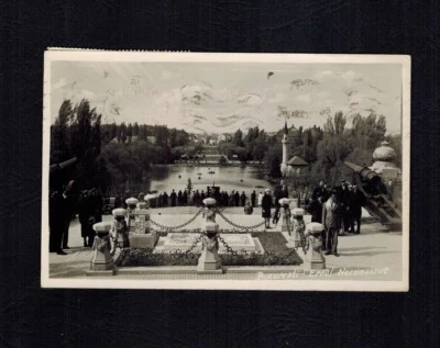 Postcard Real Photo 1939 Romania Tomb of Unknown Hero A Foto 1 de 2