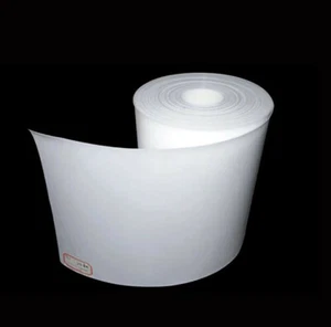 Rollo de hoja de PTFE placa de plástico flexible 300*1000 mm, grosor 0,2/0,3/0,4/0,5/0,6~5 mm - Imagen 1 de 6