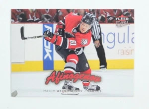 2006-07 Fleer Ultra Hockey Card #23 Maxim Afinogenov - Picture 1 of 2