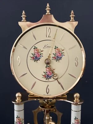 Kern German Mantle Clock Glass Dome - Image 1 of 4