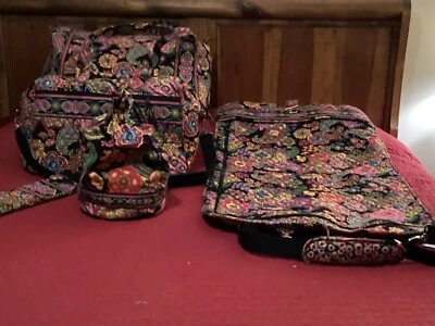 Vera Bradley Luggage Set 5 Piece Symphony in Hue Design Used once. - Image 1 of 4