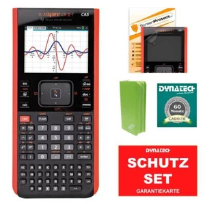 Taschenrechner TI NSP CX II T CAS + Schutztasche + Schutzfolie + Garantie Set - Bild 1 von 5