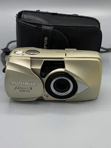 OLYMPUS Mju 2 II Zoom 115 Kamera analog 35 mm Kamera Point Shoot - neuwertig! - Bild 1 von 7