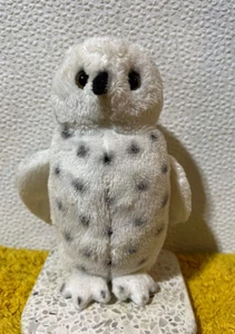 Suki Snowy Owl White Bird Plush Soft Toy 6”  - Picture 1 of 5
