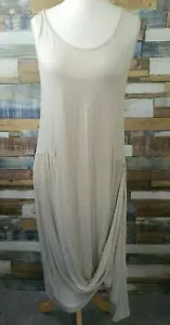 Planet Moda Made in Italy Sleeveless Long Summer Dress Size UK 14/16 NEW - Picture 1 of 9