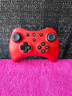 Nintendo Wii U PDP Afterglow Pro Wireless Controller PL-8622 - Color Red - Image 1 of 4