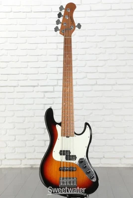 Sadowsky MetroExpress 21-fret Hybrid PJ 5-string Bass - Tobacco Sunburst - Image 1 of 4