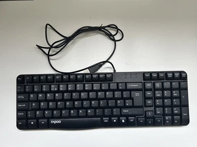 Rapoo N2400 Wired Keyboard - Plug in with USB Cable - Image 1 of 3