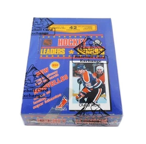 Caja de líderes de hockey O-Pee-Chee 1987-88 (48) BBCE envuelta FASC de un estuche sellado - Imagen 1 de 4