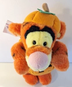 Disney Tigger Plush Stuffed Animal Halloween Pumpkin Costume 14” With Tags - Picture 1 of 8
