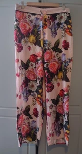 Ted Baker Sz12 Pink Floral Pyjama Bottoms Very Prerty - Picture 1 of 6